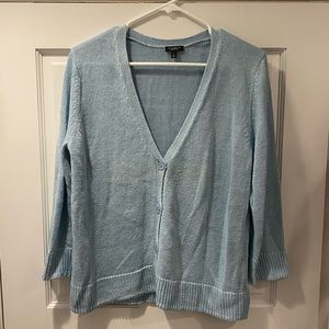 Talbots Linen Cardigan
